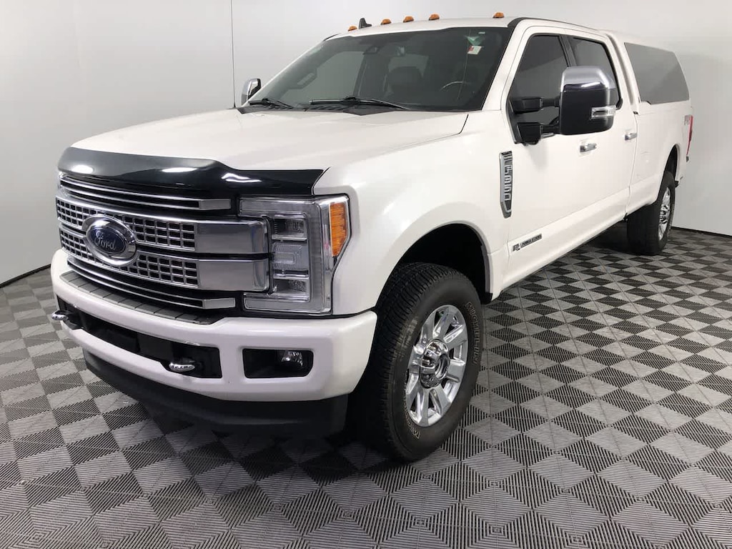 Used 2019 Ford Super Duty F-350 SRW Platinum 4WD Crew Cab 8 Box Truck Crew Cab
