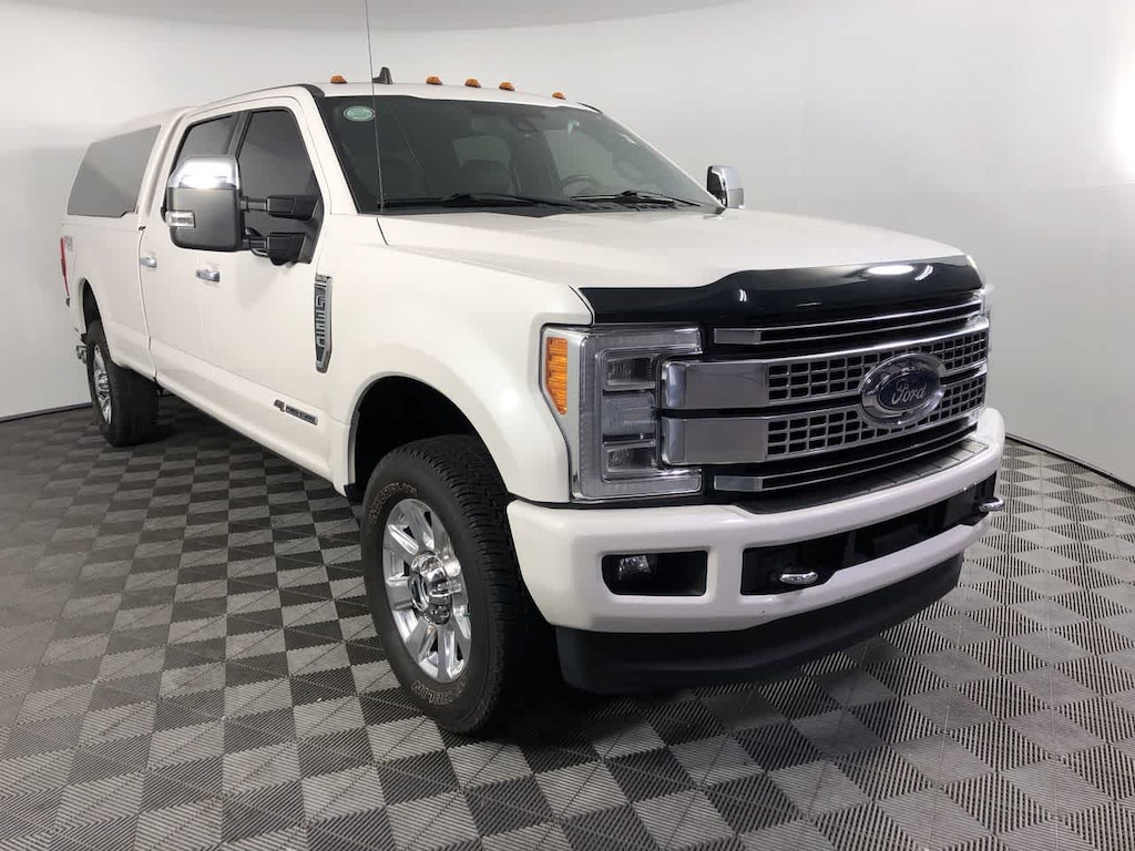 Used 2019 Ford Super Duty F-350 SRW Platinum 4WD Crew Cab 8 Box Truck Crew Cab