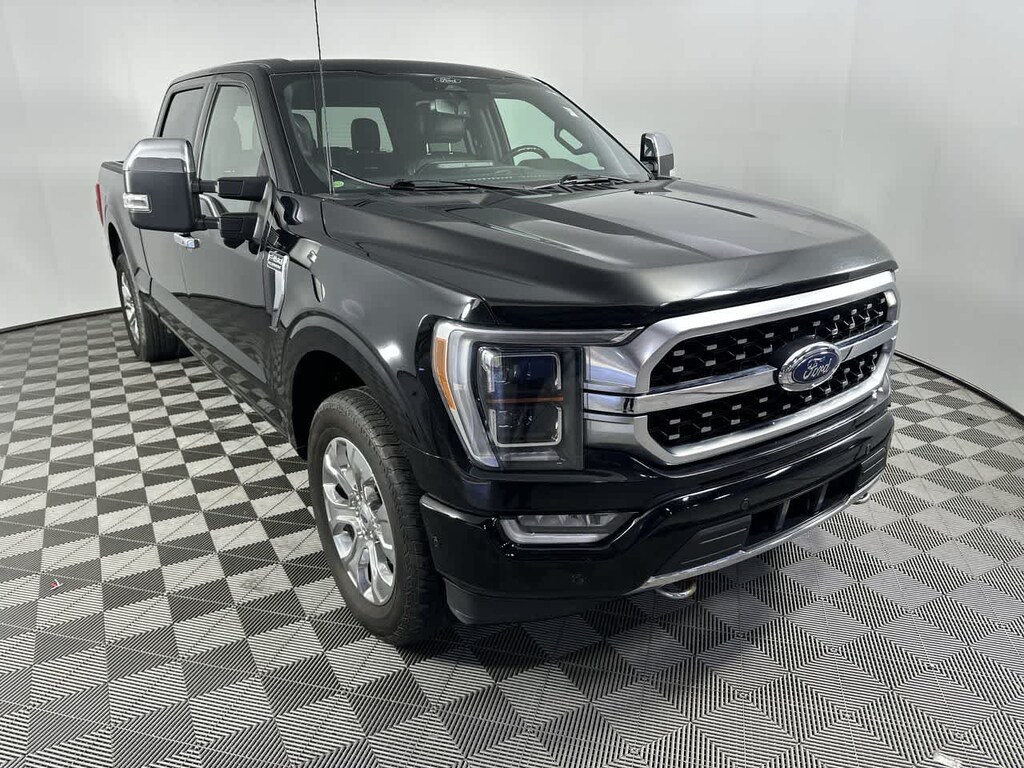 Used 2022 Ford F-150 Platinum 4WD Supercrew 5.5 Box Truck SuperCrew Cab