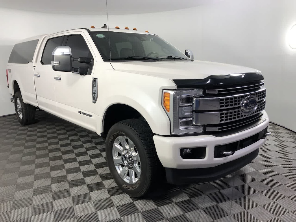 Used 2019 Ford Super Duty F-350 SRW Platinum 4WD Crew Cab 8 Box Truck Crew Cab