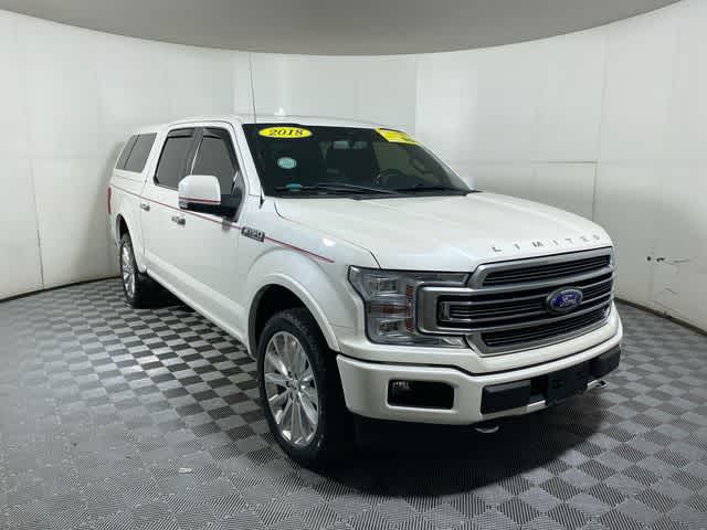 Used 2018 Ford F-150 Limited with VIN 1FTEW1EG8JFA00164 for sale in Franklin, IN