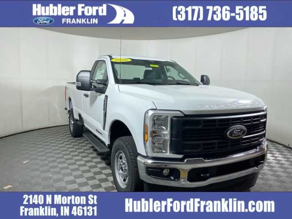 New 2026 Ford Super Duty F-250 SRW XL 4WD Reg Cab 8 Box Truck Regular Cab