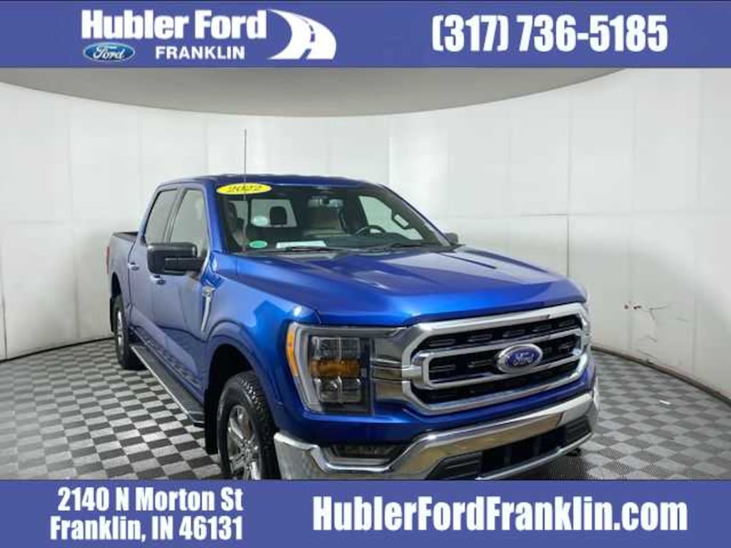 Used 2022 Ford F-150 XLT 4WD Supercrew 5.5 Box Truck SuperCrew Cab