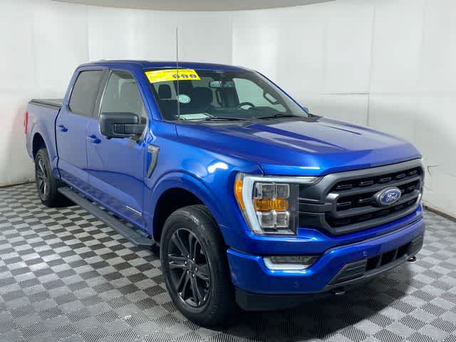 Used 2022 Ford F-150 XLT with VIN 1FTFW1ED1NFA00748 for sale in Franklin, IN