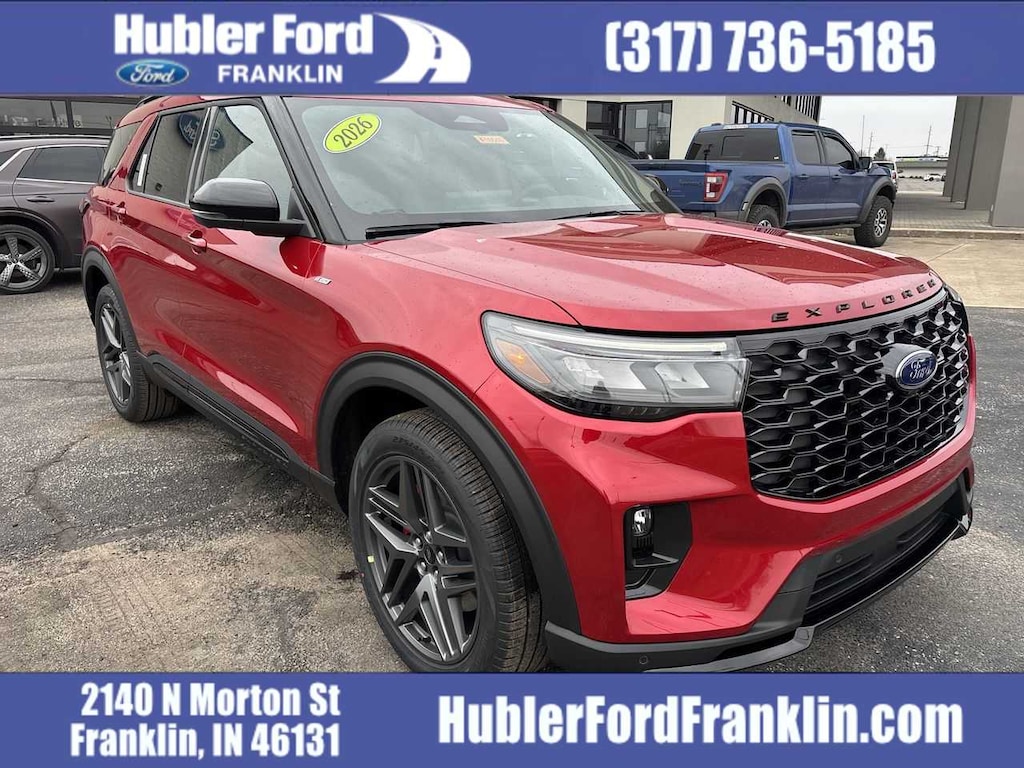 New 2026 Ford Explorer ST-Line SUV