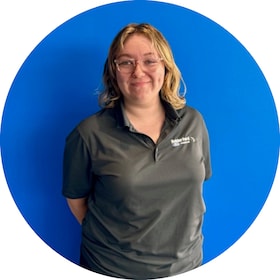 Staff member Hannah Swango from ID_375965