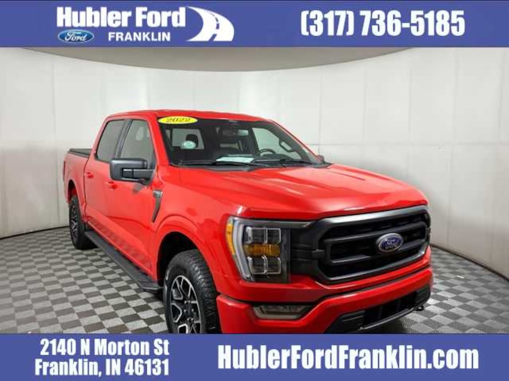 Used 2022 Ford F-150 XLT 4WD Supercrew 5.5 Box Truck SuperCrew Cab