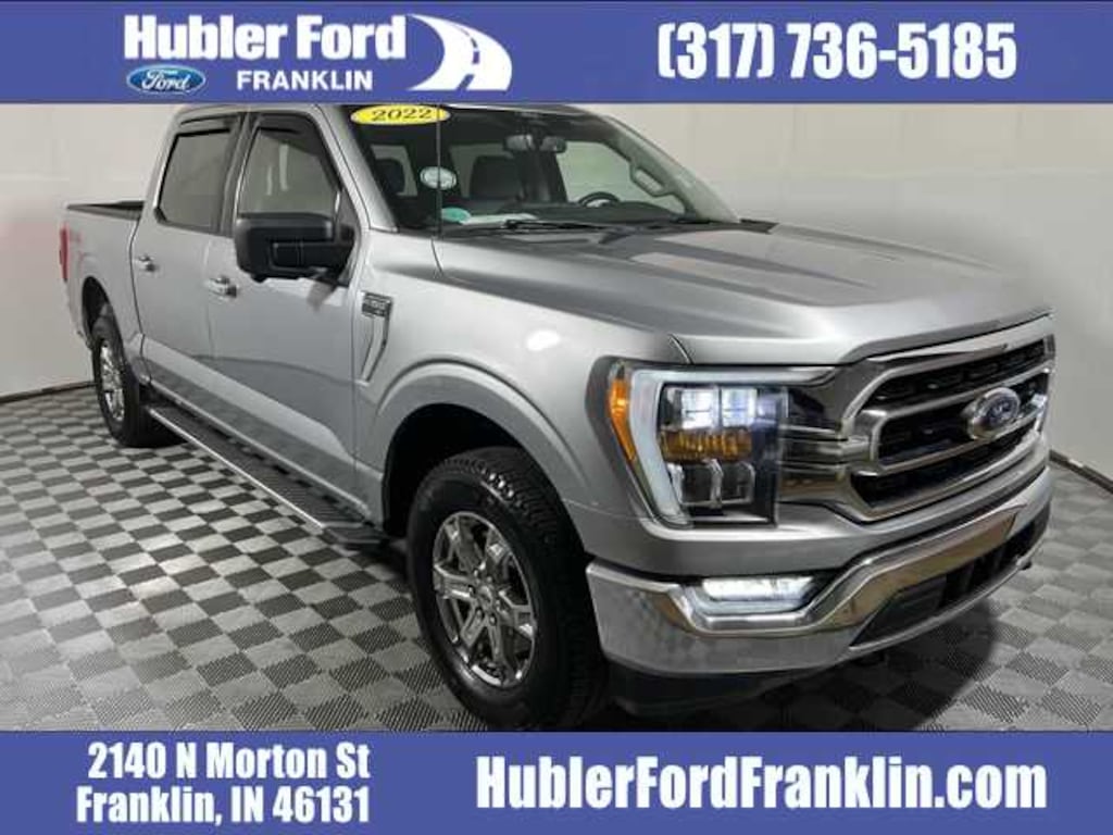 Used 2022 Ford F-150 XLT 4WD Supercrew 5.5 Box Truck SuperCrew Cab