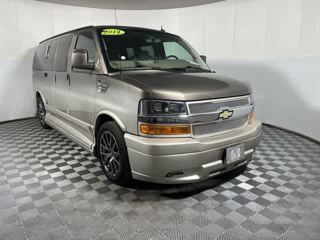 Used 2014 Chevrolet Express Passenger LS with VIN 1GBSHDC40E1128932 for sale in Franklin, IN