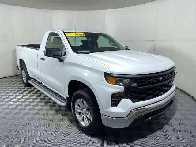 Used 2023 Chevrolet Silverado 1500 Work Truck with VIN 3GCNAAED4PG322313 for sale in Franklin, IN