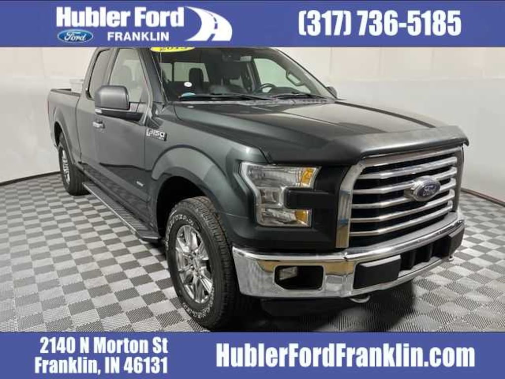 Used 2015 Ford F-150 XLT 4WD Supercab 145 Truck SuperCab Styleside