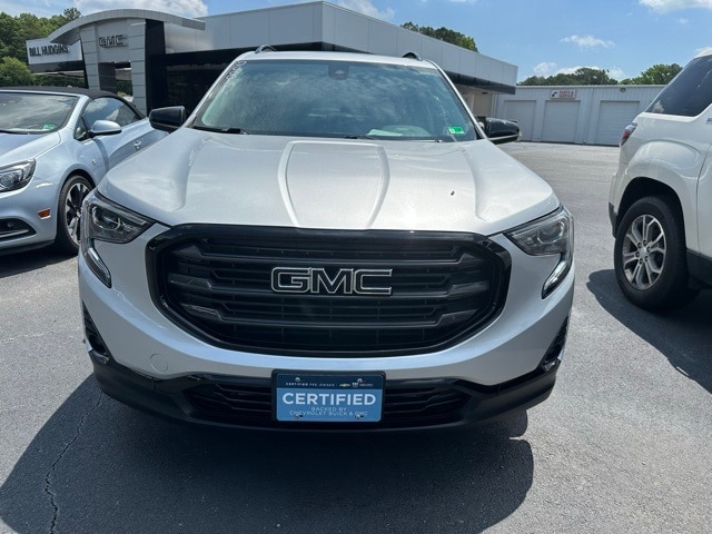 Certified 2021 GMC Terrain SLT with VIN 3GKALPEV8ML392263 for sale in Gloucester, VA