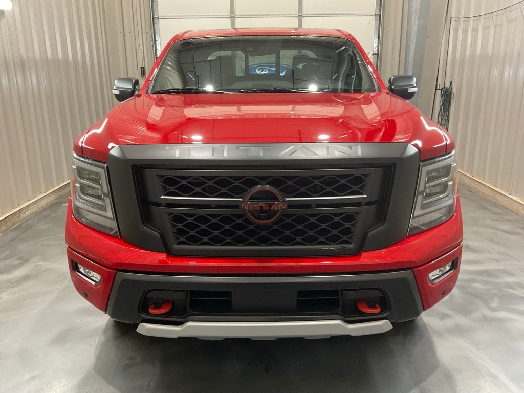 Used 2023 Nissan Titan PRO-4X with VIN 1N6AA1ED6PN101167 for sale in Wellston, OK