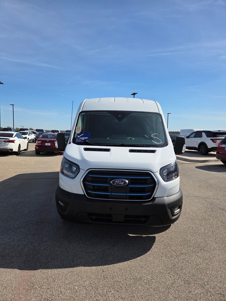 Used 2024 Ford E-Transit Cargo Van Base with VIN 1FTBW9CM6RKB13494 for sale in Wellston, OK