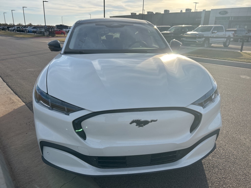 Used 2025 Ford Mustang Mach-E Premium AWD with VIN 3FMTK3SU2SMA41928 for sale in Wellston, OK