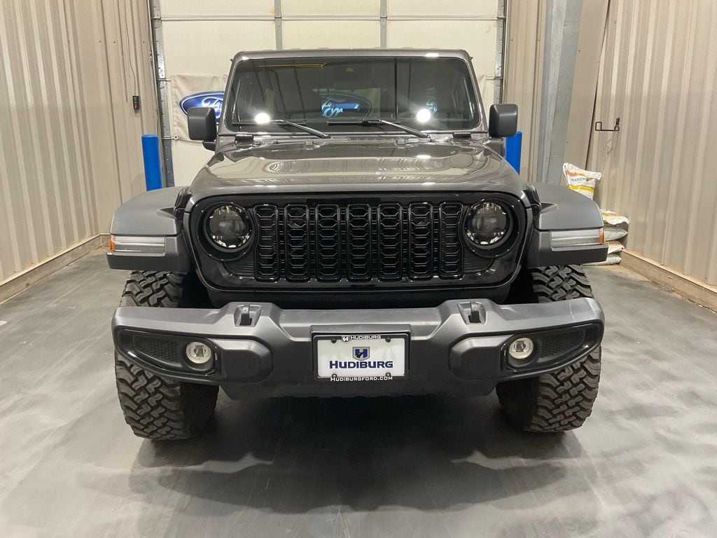 Used 2025 Jeep Wrangler 4xe Willys 4XE with VIN 1C4RJXN62SW580006 for sale in Wellston, OK