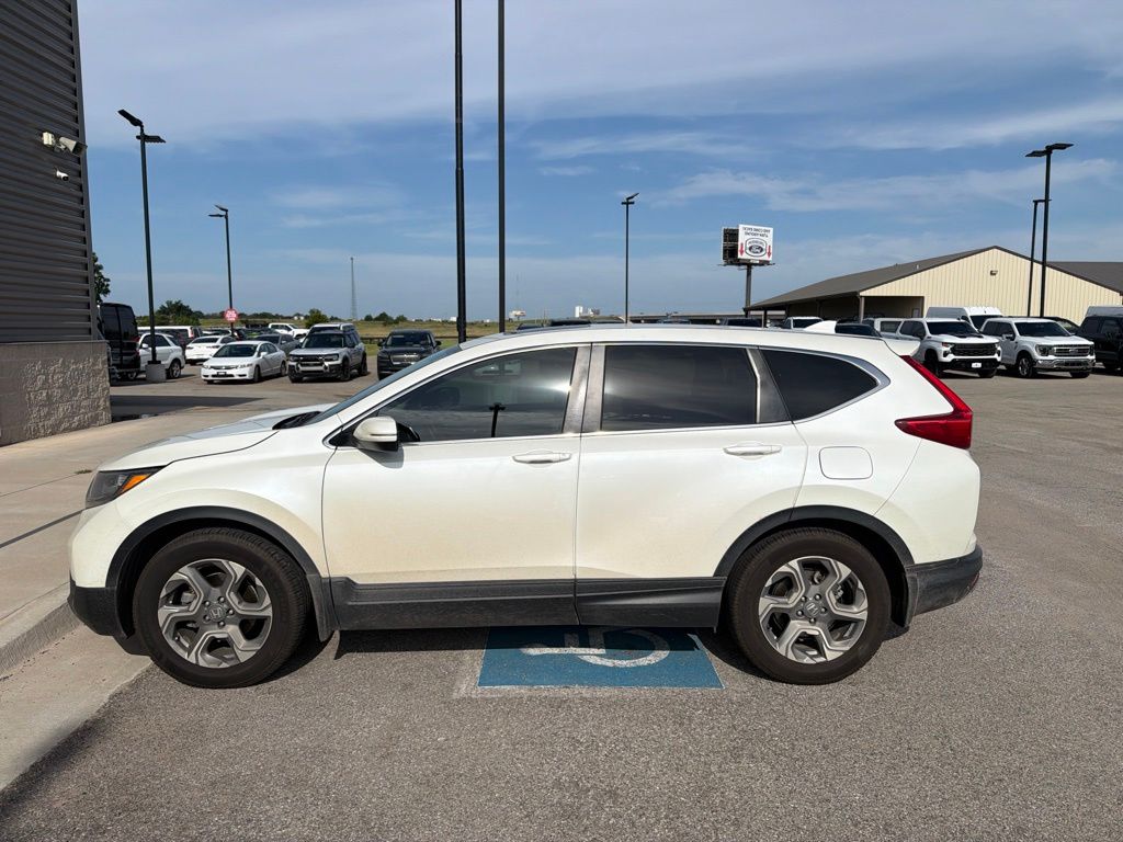 Used 2017 Honda CR-V EX-L with VIN 2HKRW1H85HH515676 for sale in Wellston, OK