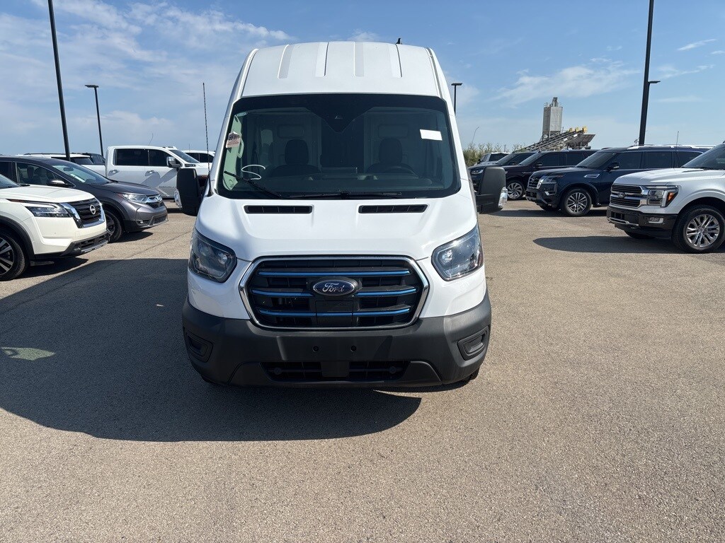 Used 2024 Ford E-Transit Cargo Van Base with VIN 1FTBW1XM7RKB12043 for sale in Wellston, OK