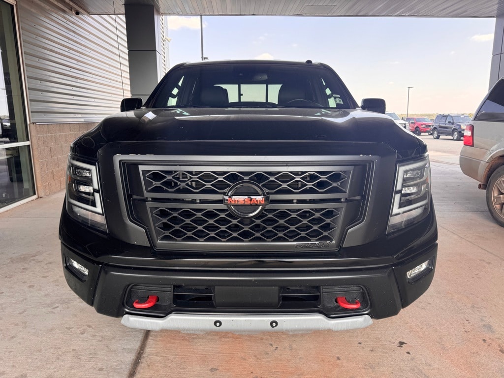 Used 2021 Nissan Titan PRO-4X with VIN 1N6AA1ED0MN535631 for sale in Wellston, OK