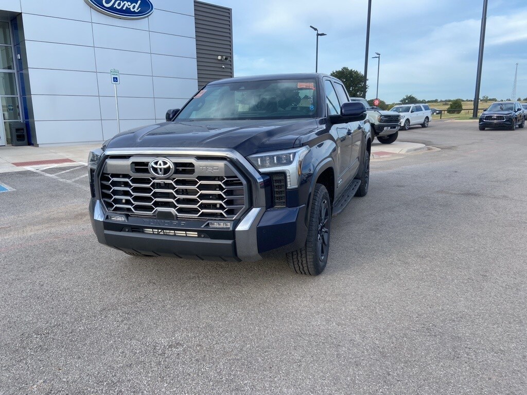 Used 2024 Toyota Tundra Platinum with VIN 5TFWA5DB3RX200083 for sale in Wellston, OK