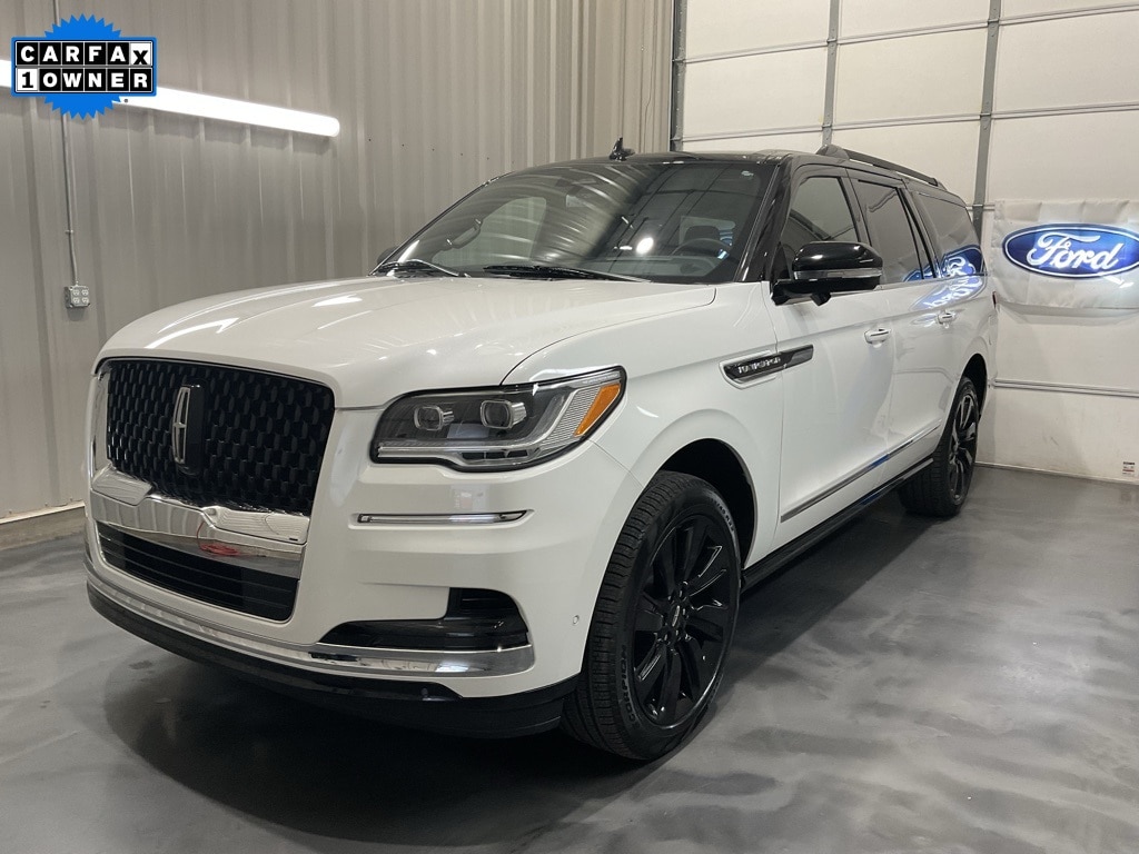 Used 2022 Lincoln Navigator Black Label L with VIN 5LMJJ3TT9NEL15892 for sale in Wellston, OK