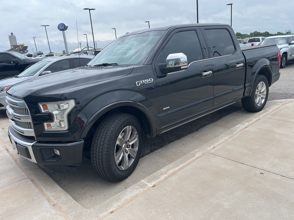 Used 2015 Ford F-150 Platinum with VIN 1FTEW1CG6FFA33531 for sale in Wellston, OK