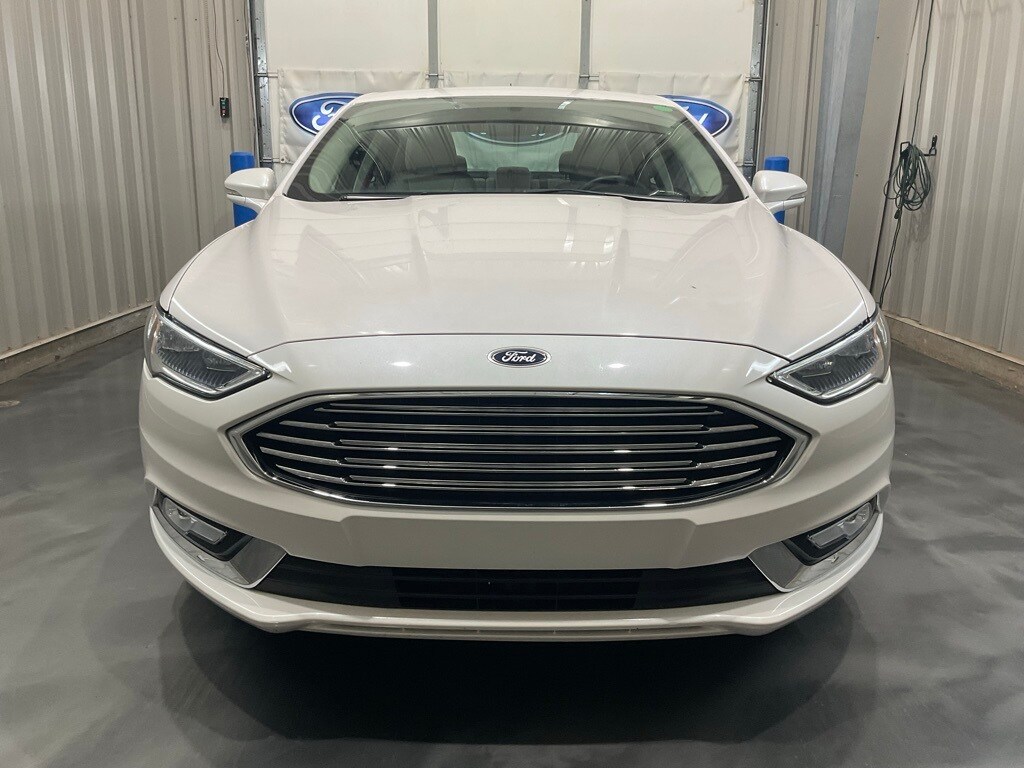 Used 2017 Ford Fusion Titanium with VIN 3FA6P0K97HR140937 for sale in Wellston, OK