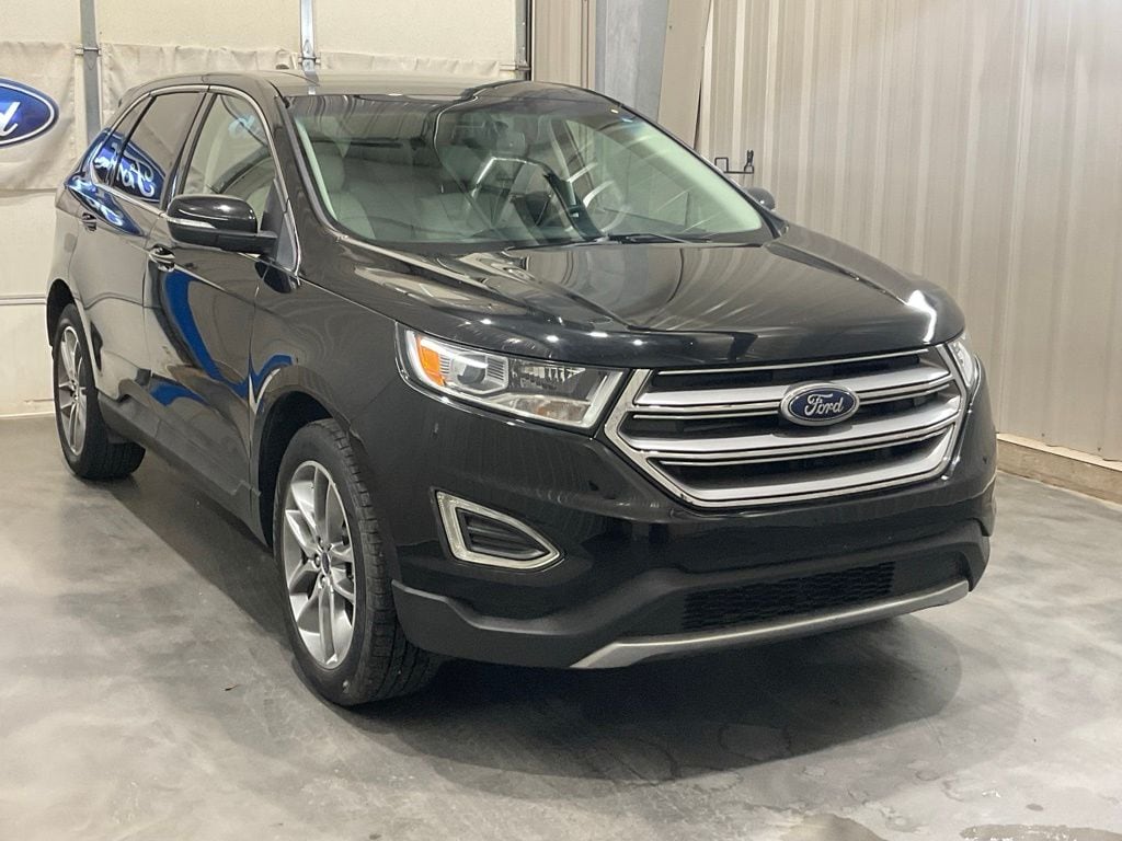 Used 2017 Ford Edge Titanium with VIN 2FMPK3K81HBC31105 for sale in Wellston, OK