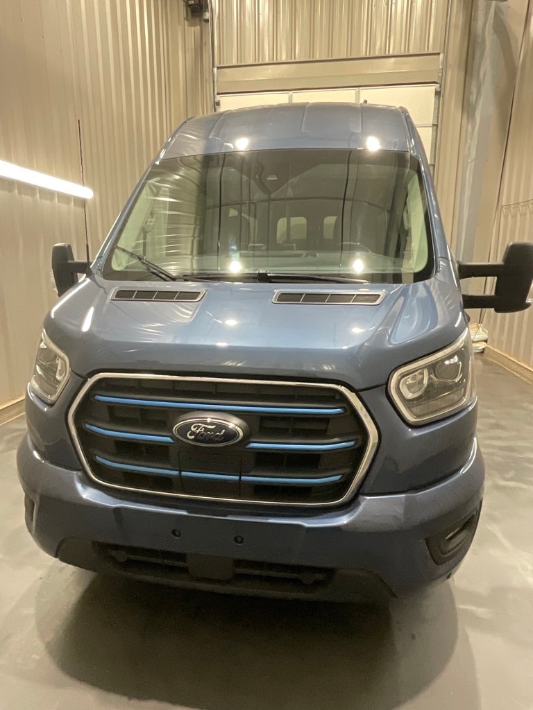 Used 2024 Ford E-Transit Cargo Van Base with VIN 1FTBW3XM6RKA08347 for sale in Wellston, OK