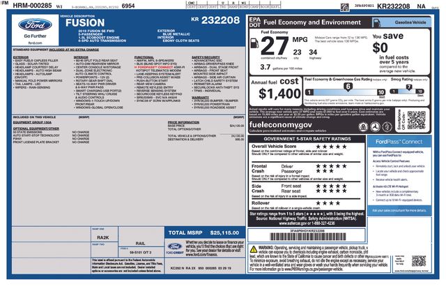 Thumbnail: 2019 Ford Fusion - 9