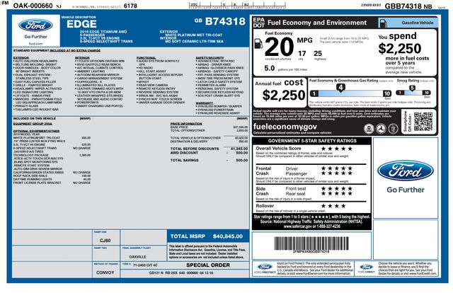 Thumbnail: 2016 Ford Edge - 8