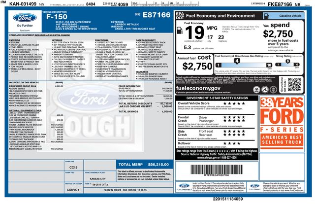 Thumbnail: 2015 Ford F-150 - 9