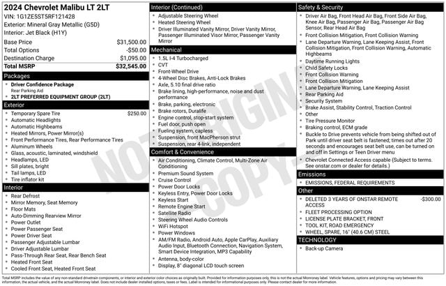 Thumbnail: 2024 Chevrolet Malibu - 9