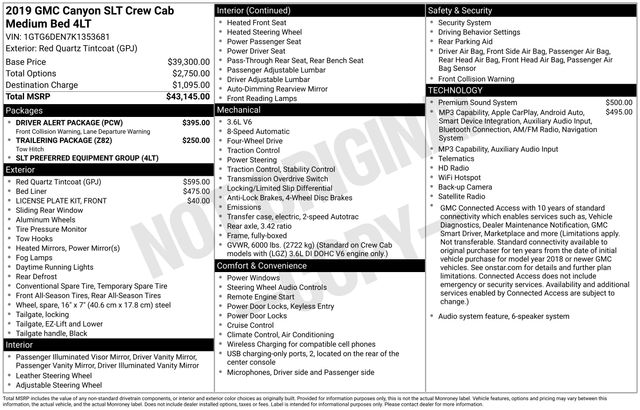 Thumbnail: 2019 GMC Canyon - 9