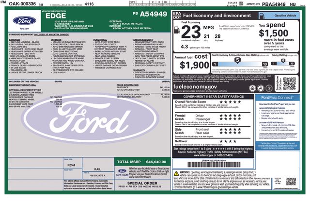 Thumbnail: 2023 Ford Edge - 9