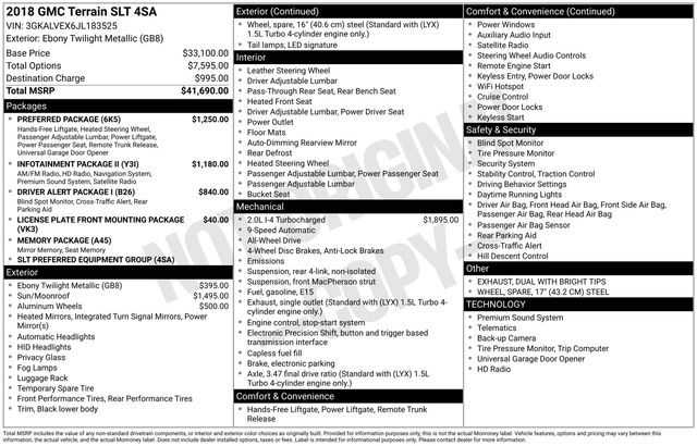 Thumbnail: 2018 GMC Terrain - 8