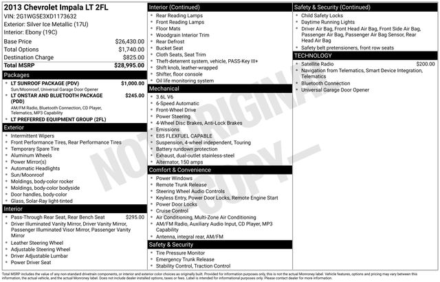 Thumbnail: 2013 Chevrolet Impala - 8