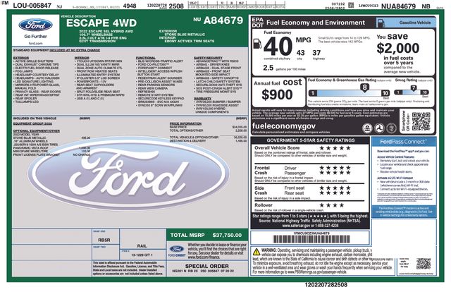 Thumbnail: 2022 Ford Escape - 9