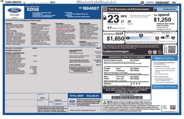 Thumbnail: 2019 Ford Edge - 9