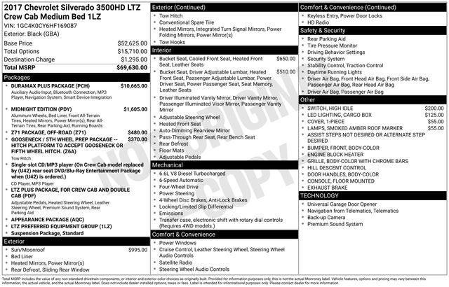 Thumbnail: 2017 Chevrolet Silverado 3500 - 9