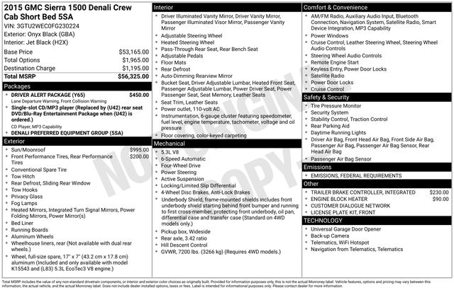 Thumbnail: 2015 GMC Sierra 1500 - 9