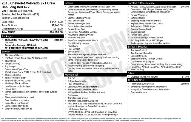 Thumbnail: 2015 Chevrolet Colorado - 8