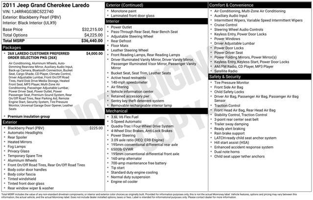 Thumbnail: 2011 Jeep Grand Cherokee - 8