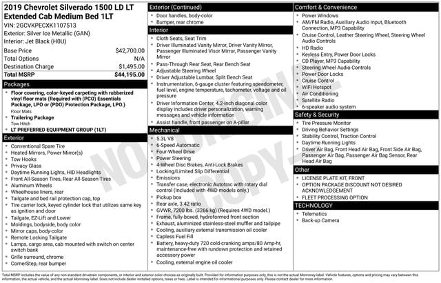 Thumbnail: 2019 Chevrolet Silverado 1500 - 8