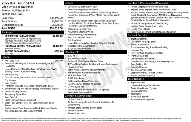 Thumbnail: 2022 Kia Telluride - 9