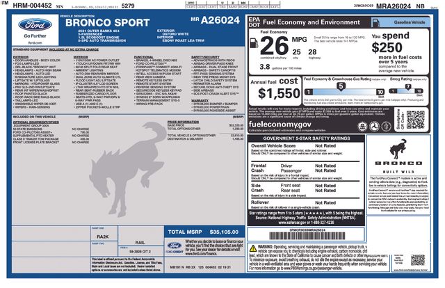 Thumbnail: 2021 Ford Bronco Sport - 9