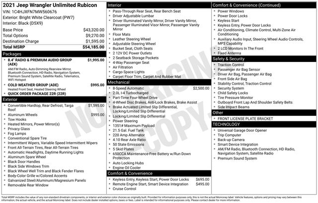 Thumbnail: 2021 Jeep Wrangler - 9