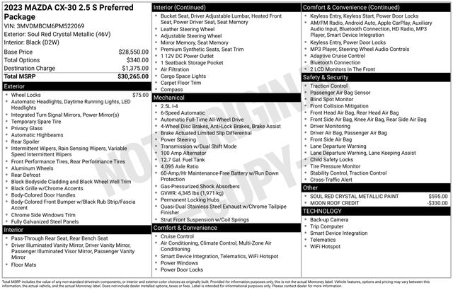 Thumbnail: 2023 Mazda CX-30 - 9