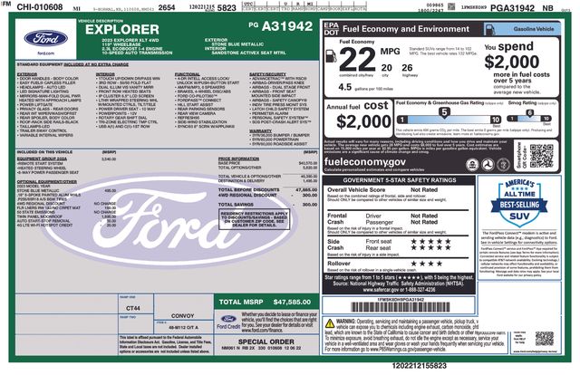 Thumbnail: 2023 Ford Explorer - 8