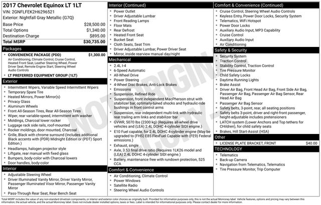 Thumbnail: 2017 Chevrolet Equinox - 8